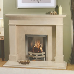 The Amadora Marble Fire Surround