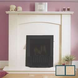 The Atwood Marble Fireplace