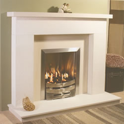 The Branco Mar Stone Fire Surround