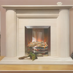 The Cabo De Vincent Stone Fire Surround