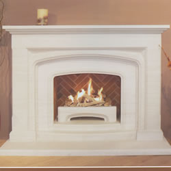 The Grande Braga Stone Fire Surround