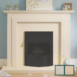 The Halston Marble Fireplace