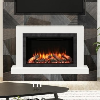Diamond Lotus iQFX-750L Electric Micro Marble Fireplace