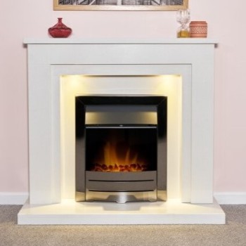 Aurora Elba Micro Marble Fire Surround 