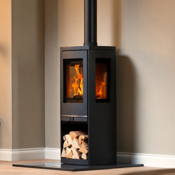 Qudos Athena W-T 8kW Woodburning EcoDesign Stove