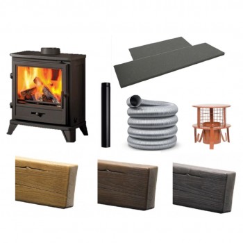The Penman Collection Bassington Multifuel Stove Special Offer Package