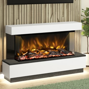 Elgin & Hall Pryzm Evento 54 Timber Electric Fireplace