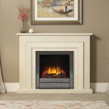 Elgin & Hall Farnham Marble Electric Fireplace