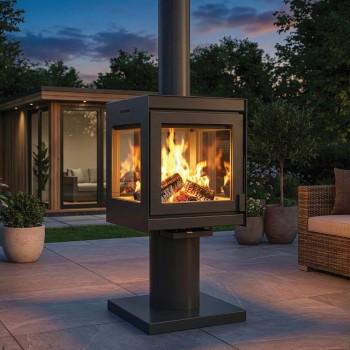 Firebloom Fresco Plus Outdoor Woodburning Stove