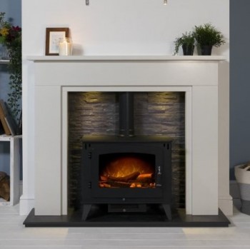 Aurora Monterrey Marble Electric Fireplace