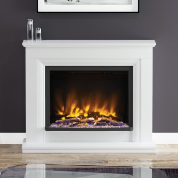 Elgin & Hall Pryzm Arana Timber Electric Fireplace 