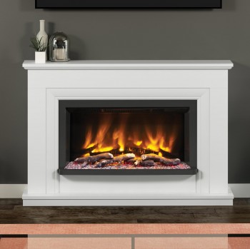 Elgin & Hall Pryzm Lavina Timber Electric Fireplace 