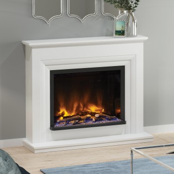 Elgin & Hall Pryzm Velino Timber Electric Fireplace 