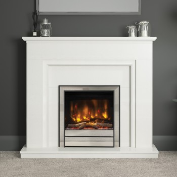 Elgin & Hall Willaston Marble Electric Fireplace 