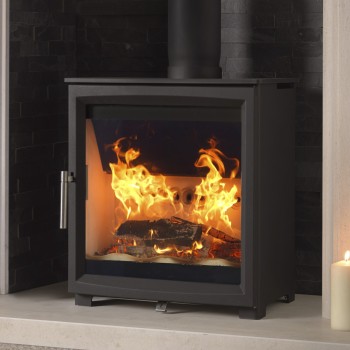Charlton & Jenrick Woodtec 5W 5kW Wide Woodburing Stove