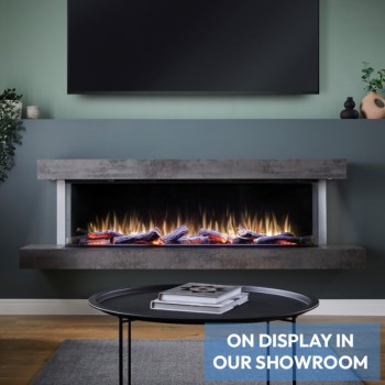 Katell Cento 79” Wall Mounted Electric Fireplace 