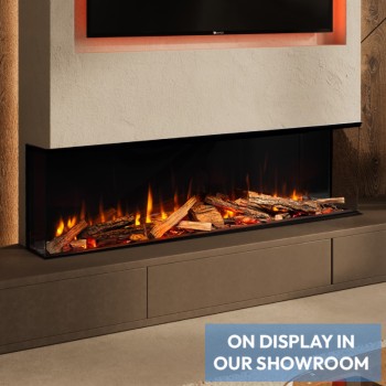 Charlton & Jenrick iRange i1500e Deep Electric Media Wall Fire