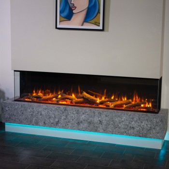 Charlton & Jenrick iRange i1800e Deep Electric Media Wall Fire