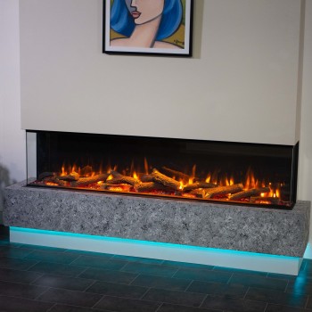 Charlton & Jenrick i1800e Deep Media Wall Electric Fire