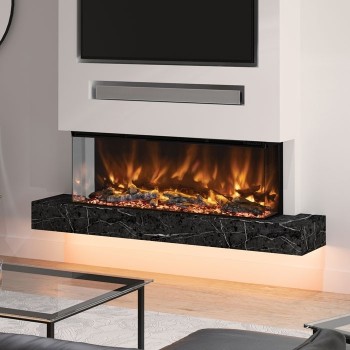 Elgin & Hall Pryzm Arteon Media Wall Electric Fire 