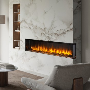 Charlton & Jenrick iRange i2000e Slimline Electric Media Wall Fire