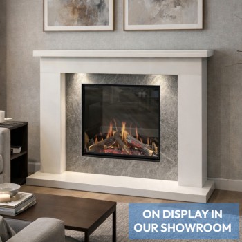 Cliftons Bespoke Sofia Luminosa 62 Electric Micro Marble Fireplace