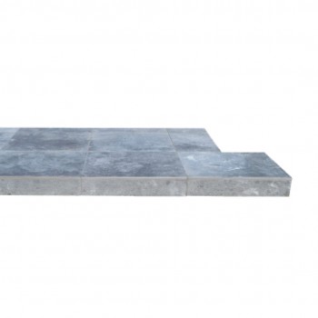 The Penman Collection Steel Grey Tile Hearth 