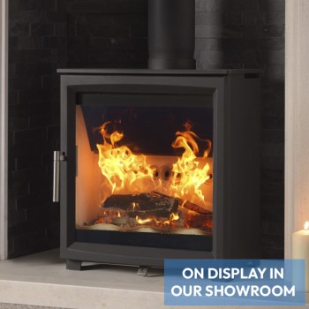 Charlton & Jenrick Woodtec 5W 5kW Wide Woodburing Stove