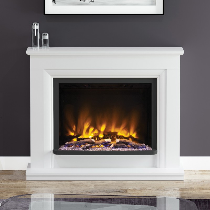 Elgin & Hall Pryzm Arana Timber Electric Fireplace